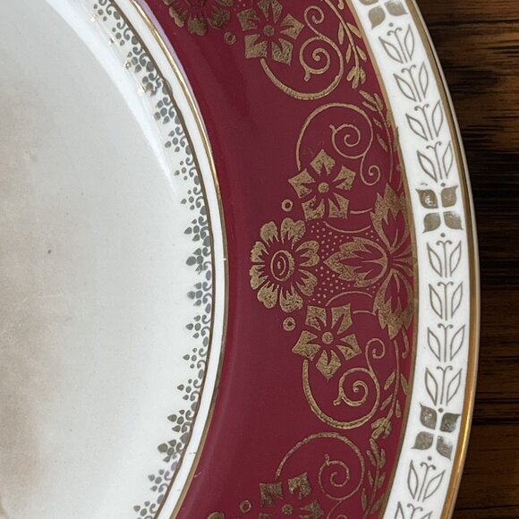 Vintage Crown Ducal Porcelain Plate Queen Elizabeth II England 1953 Coronation - Picture 6 of 10